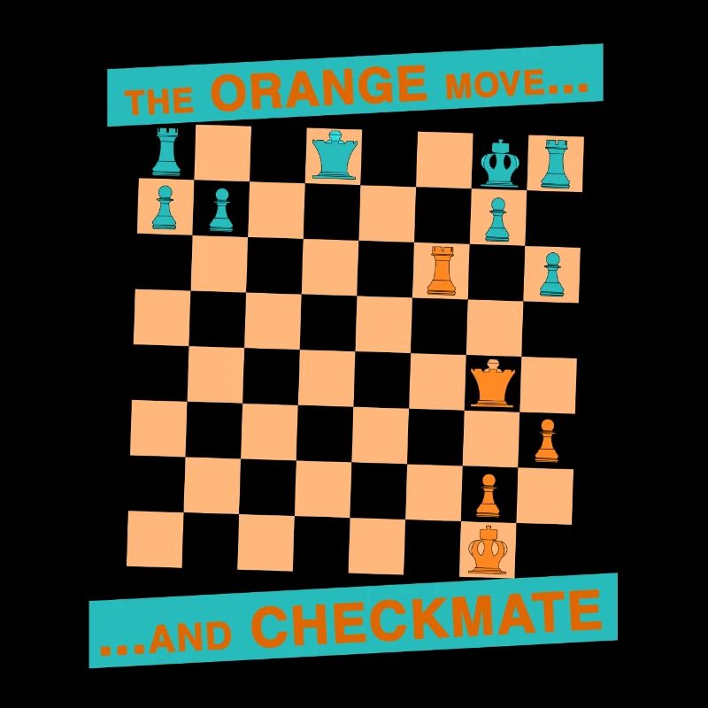 The ORANGE move ... and CHECKMATE - shoulder straps
