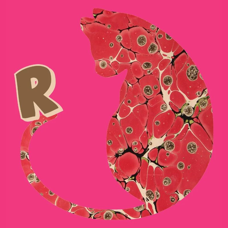 buchstabe r mit katze e 245