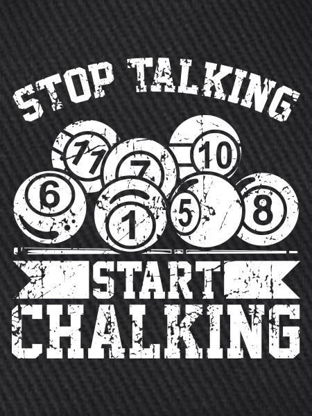 Stop Talking Start Chalking