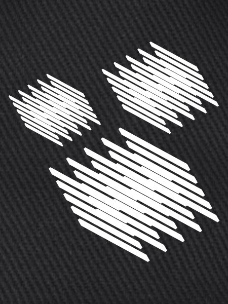 Design mit geometrischen Quadraten