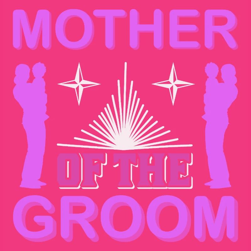 Mutter des Bräutigams Hochzeitsmama-Geschenkhemd