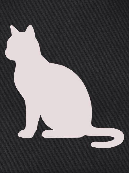 Pastellkatze Silhouette