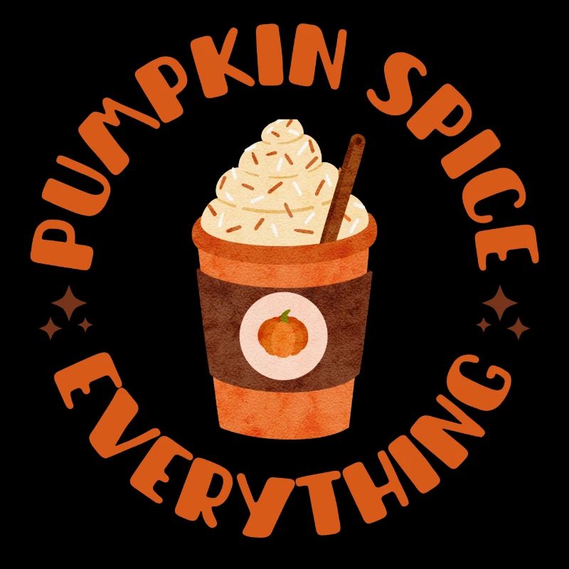 Pumpkin Spice Everything mit Pumpkin Spice Latte