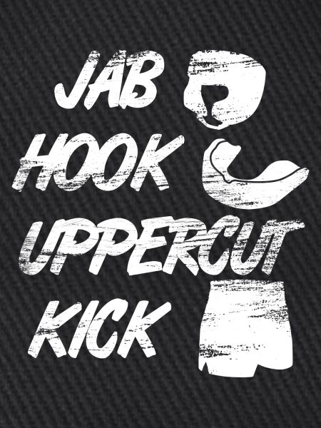 Lustiger Kickboxer Spruch