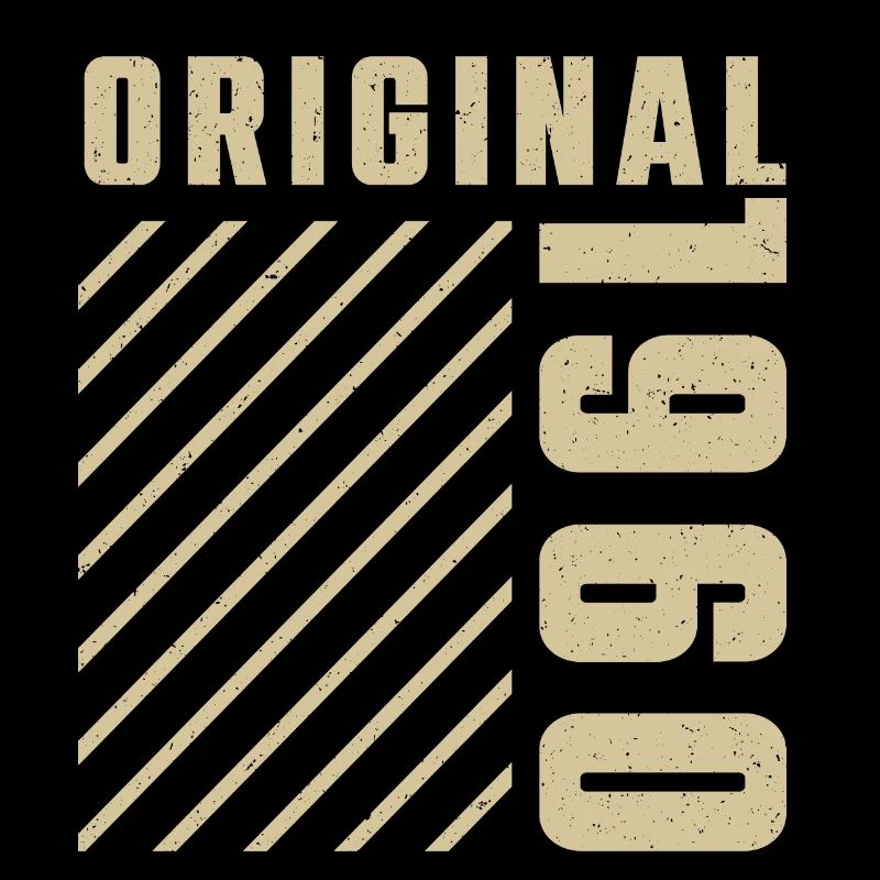 Original 1960 Authentic 1960 Vintage Bursdag