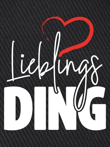 Lieblingsding mit Herz