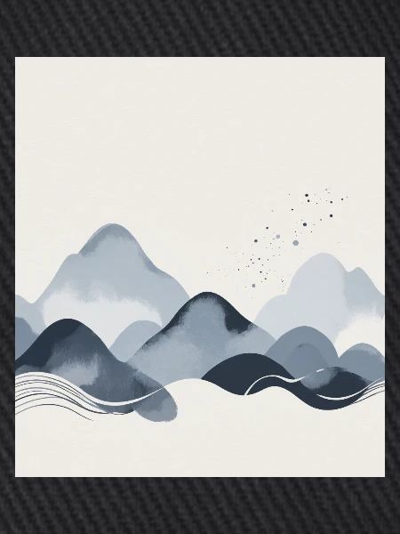 Abstrakte Berge