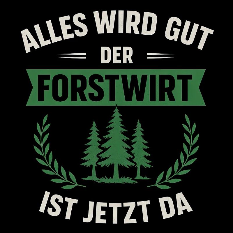 Lustiger Forstwirt Spruch
