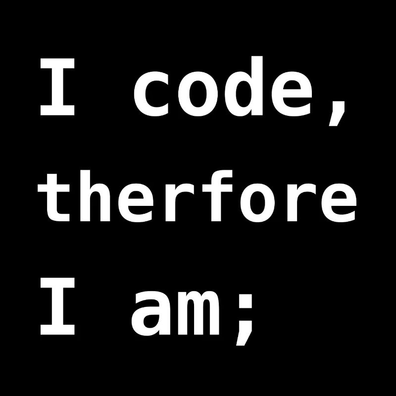 Ich programmiere, also bin ich