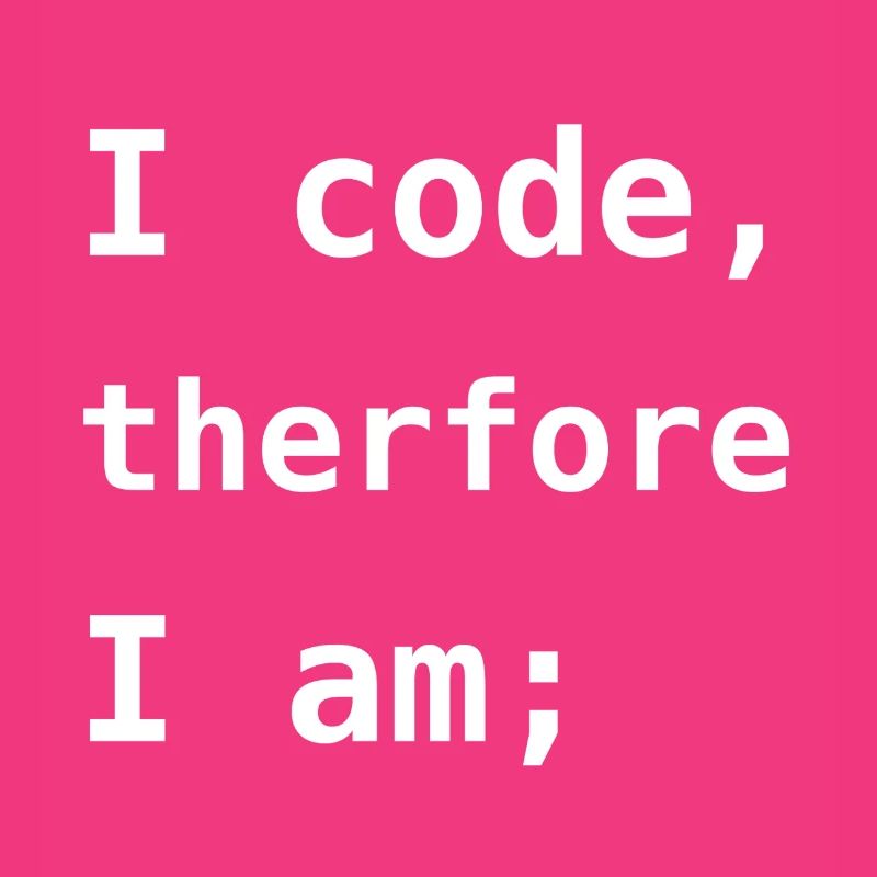 Ich programmiere, also bin ich