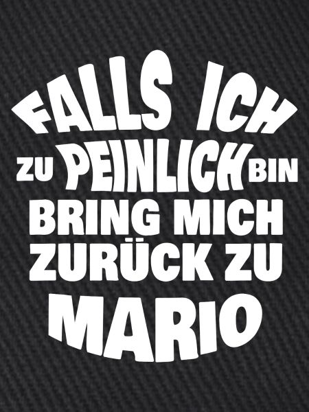 Lustiges Mario Zitat Design