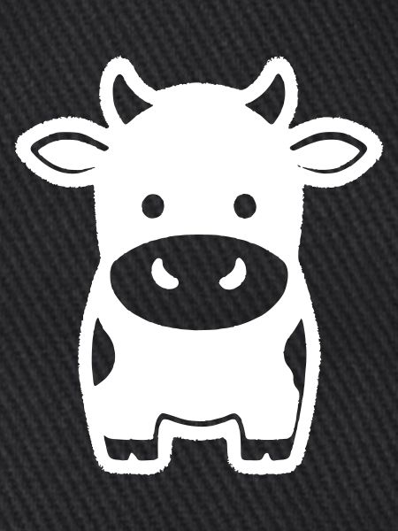 Kuh Stehend Comic Milchkuh Icon