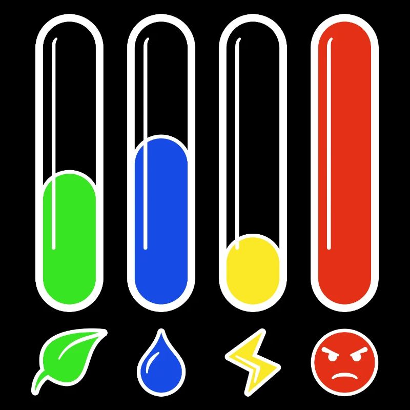Status Bars - Rage High
