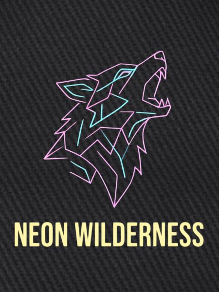 Wolf Neon Wilderness