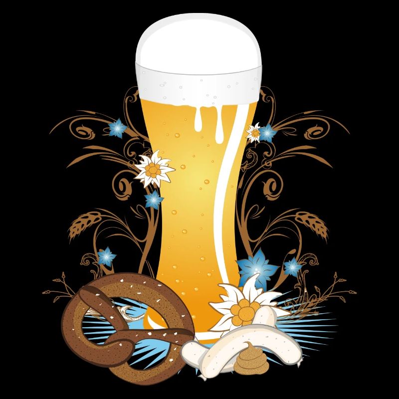La bière de blé avec un repas