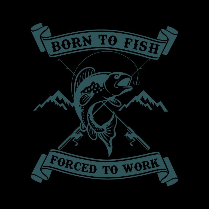 Born to fish forced to work