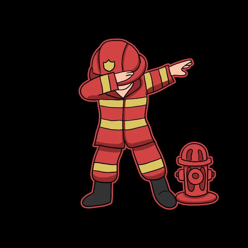 Firefighter Dab - Dabbing Firefighter