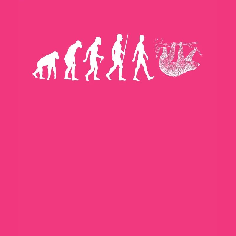 Faultier Evolution Mädchen Kawaii Geschenk Tiere