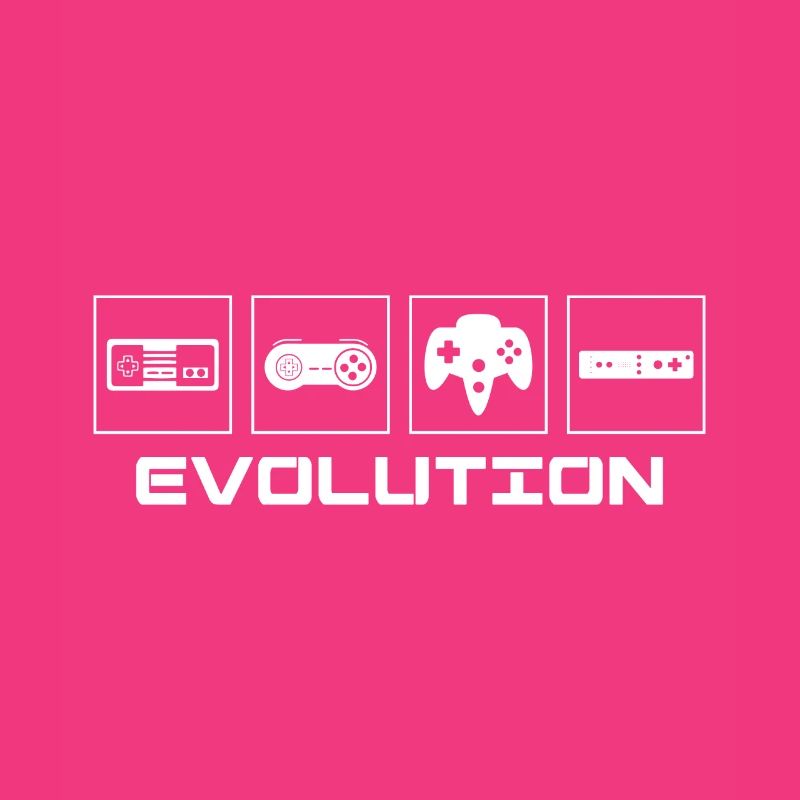 Die Videospiele Evolution - Geschenk