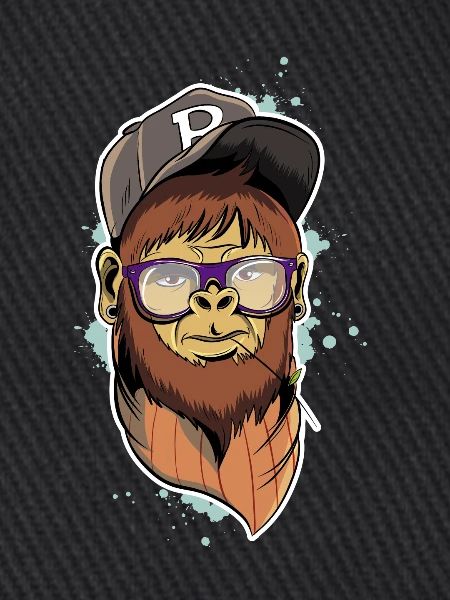 Hipster Monkey