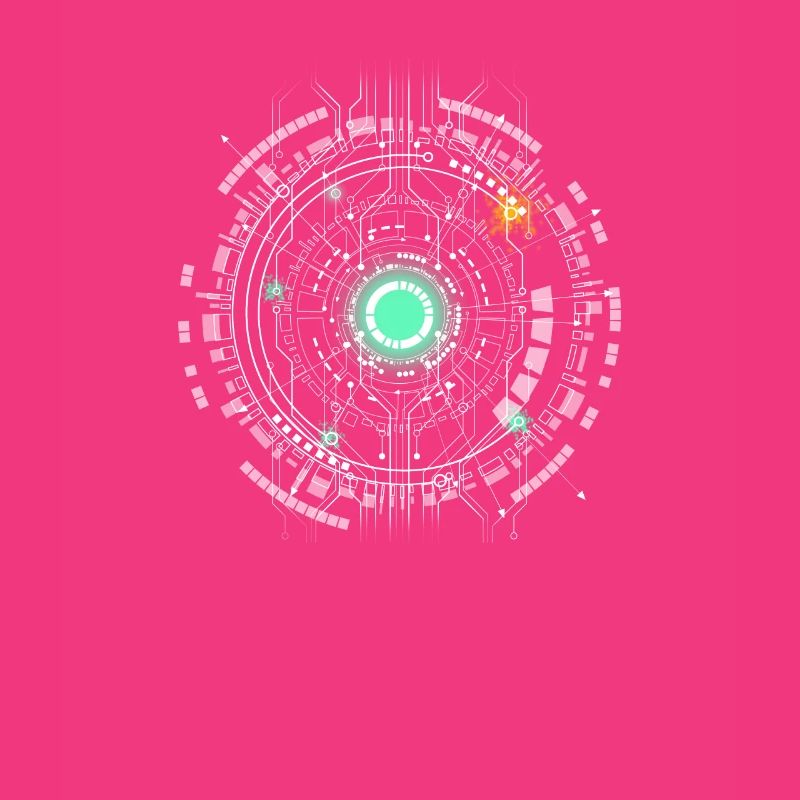 nerd CPU core ordinateur code pc carte spatiale