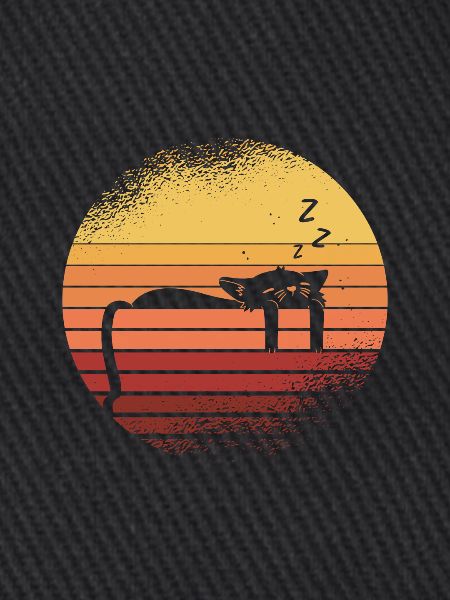 Schwarze Katze