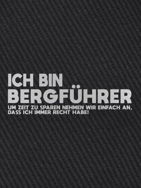 Ich bin Bergführer Zitat