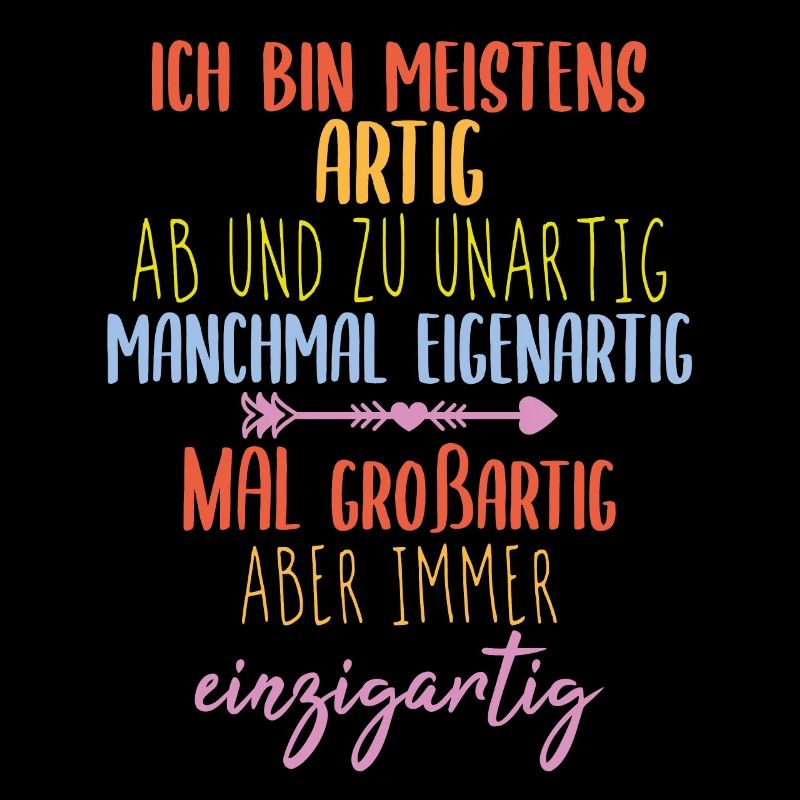 Einzigartig Spruch