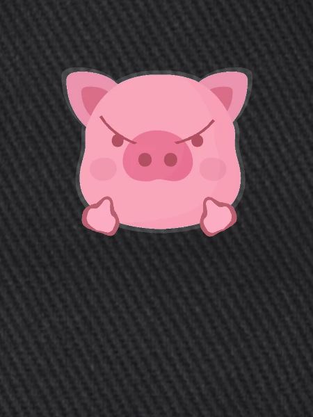 Schwein Mittelfinger