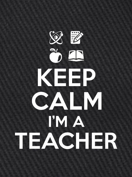 Keep Calm Lehrer