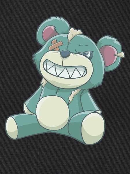Pastell Gothic Bär