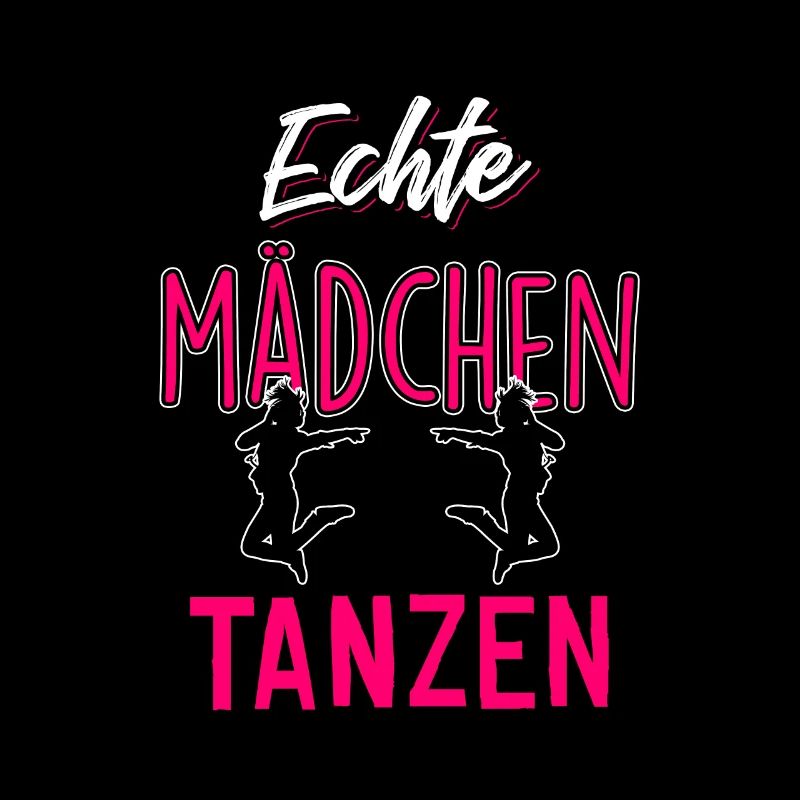 Echte Mädchen tanzen