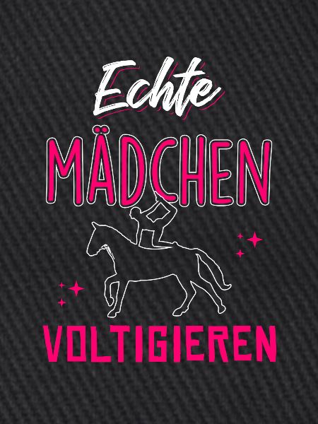 Echte Mädchen Voltigieren