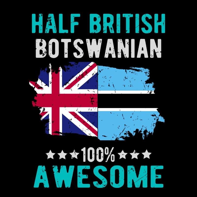 Half British Half Batswana