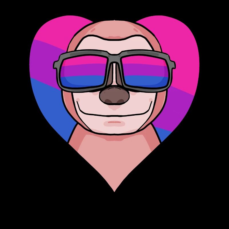 Bisexuell Faultier Geschenk