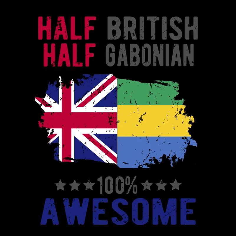 Half British Half Gabonese