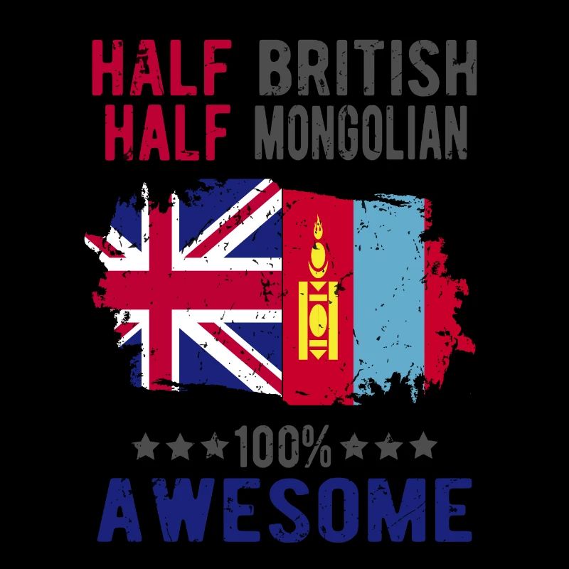 Moitié britannique moitié mongol