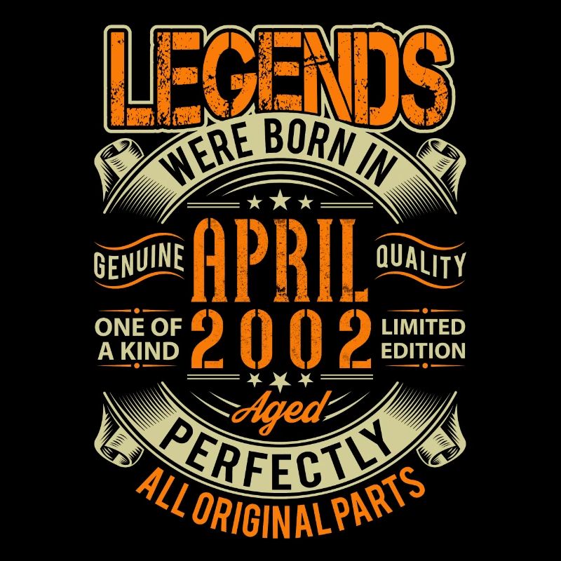 2002 Avril Anniversaire Légende