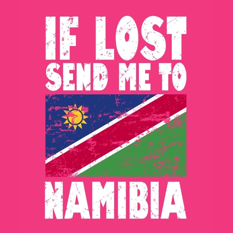 Namibia Flagge Spruch
