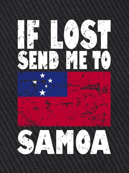 Samoa Flagge Spruch