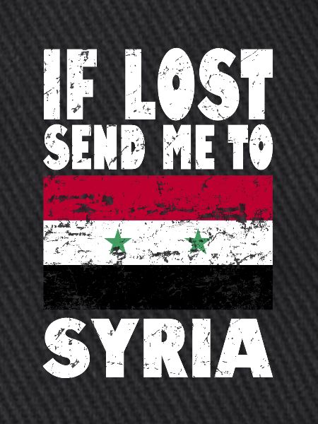 Syrien Flagge Spruch