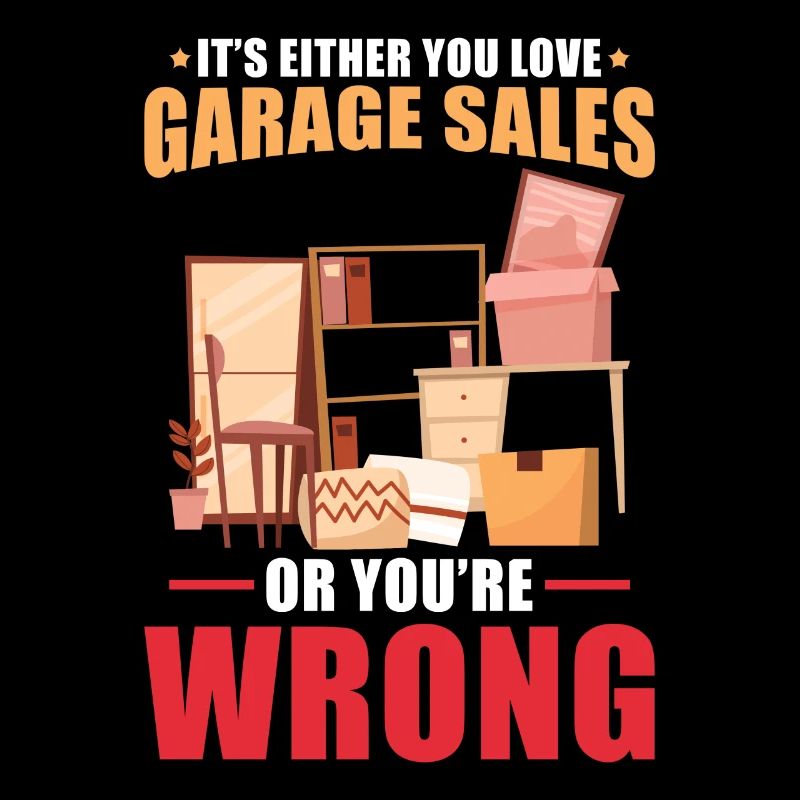 Slogan de vente de garage