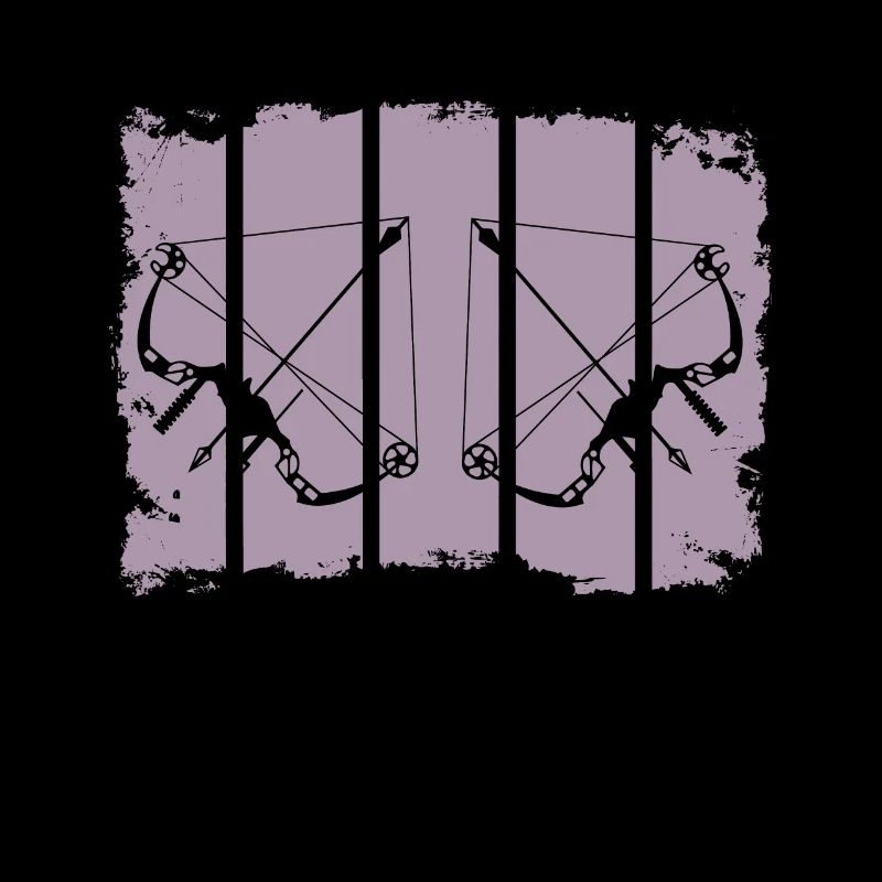 Archery Composite Bow Retro Stripes