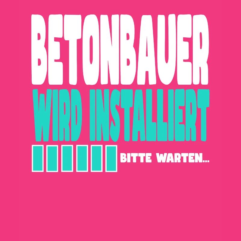 Betonbauer wird installiert