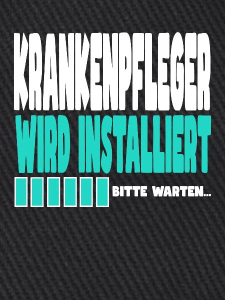 Krankenpfleger wird installiert