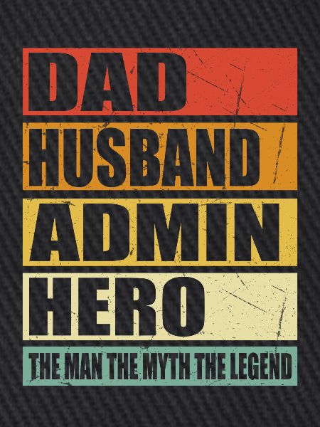 Vater Ehemann Admin Held