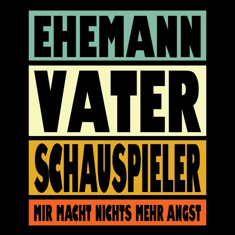 Schauspieler Vater Ehemann Held