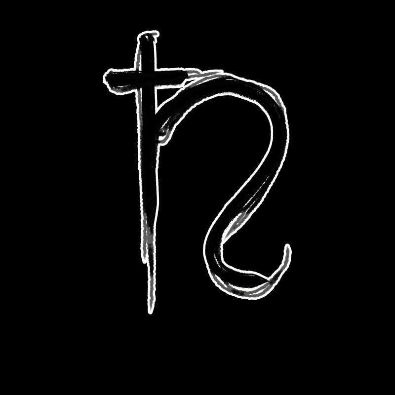 Saturn Astrologie Symbol