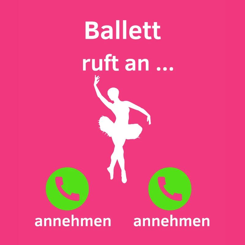 Ballett ruft an - annehmen oder annehmen?