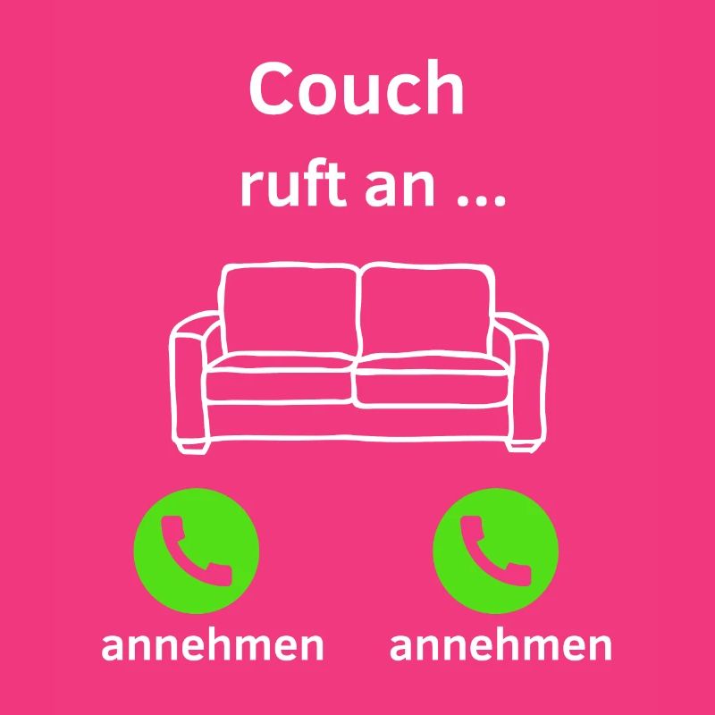 Couch ruft an - annehmen oder annehmen?
